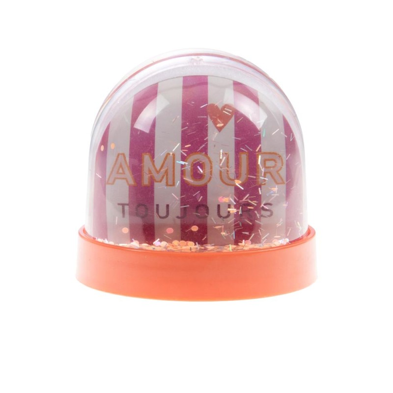 Boule à neige - Personnalisable AMOUR