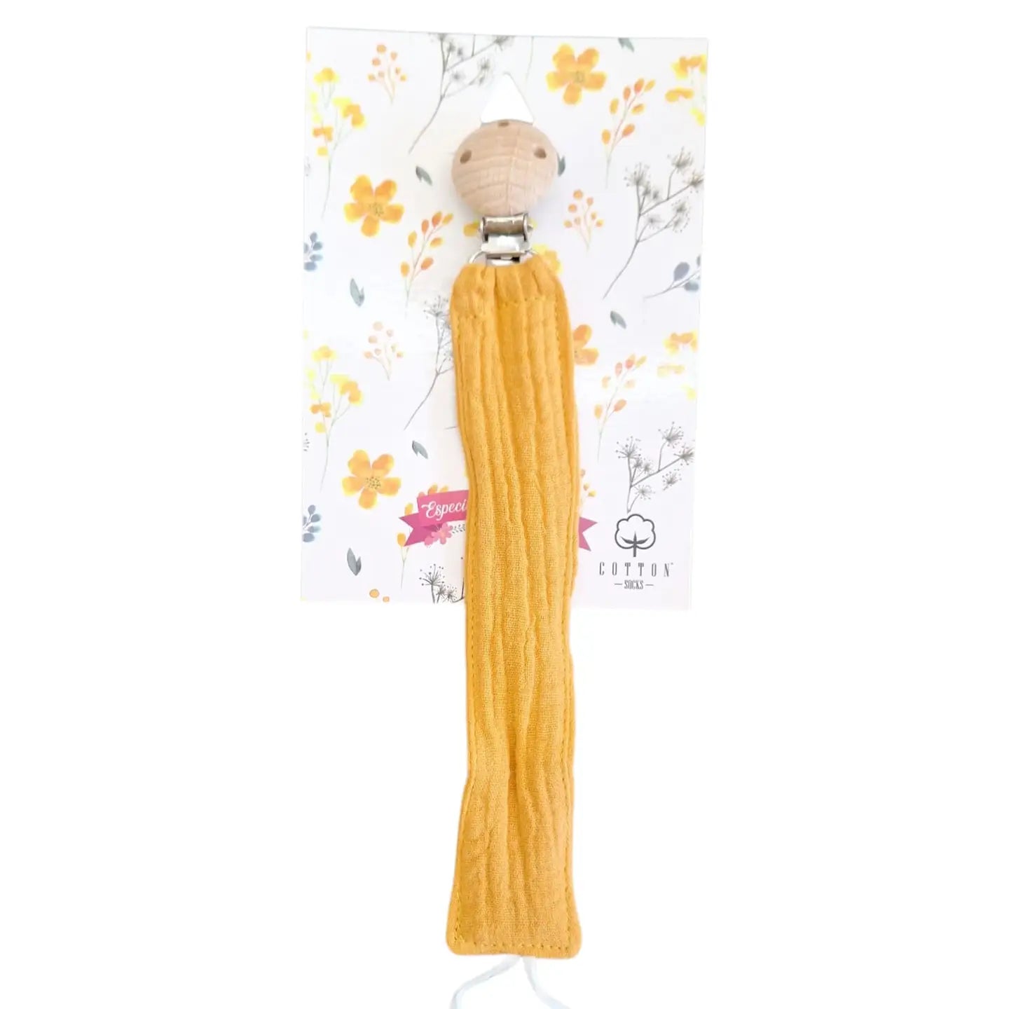 Attache sucette coton biologique