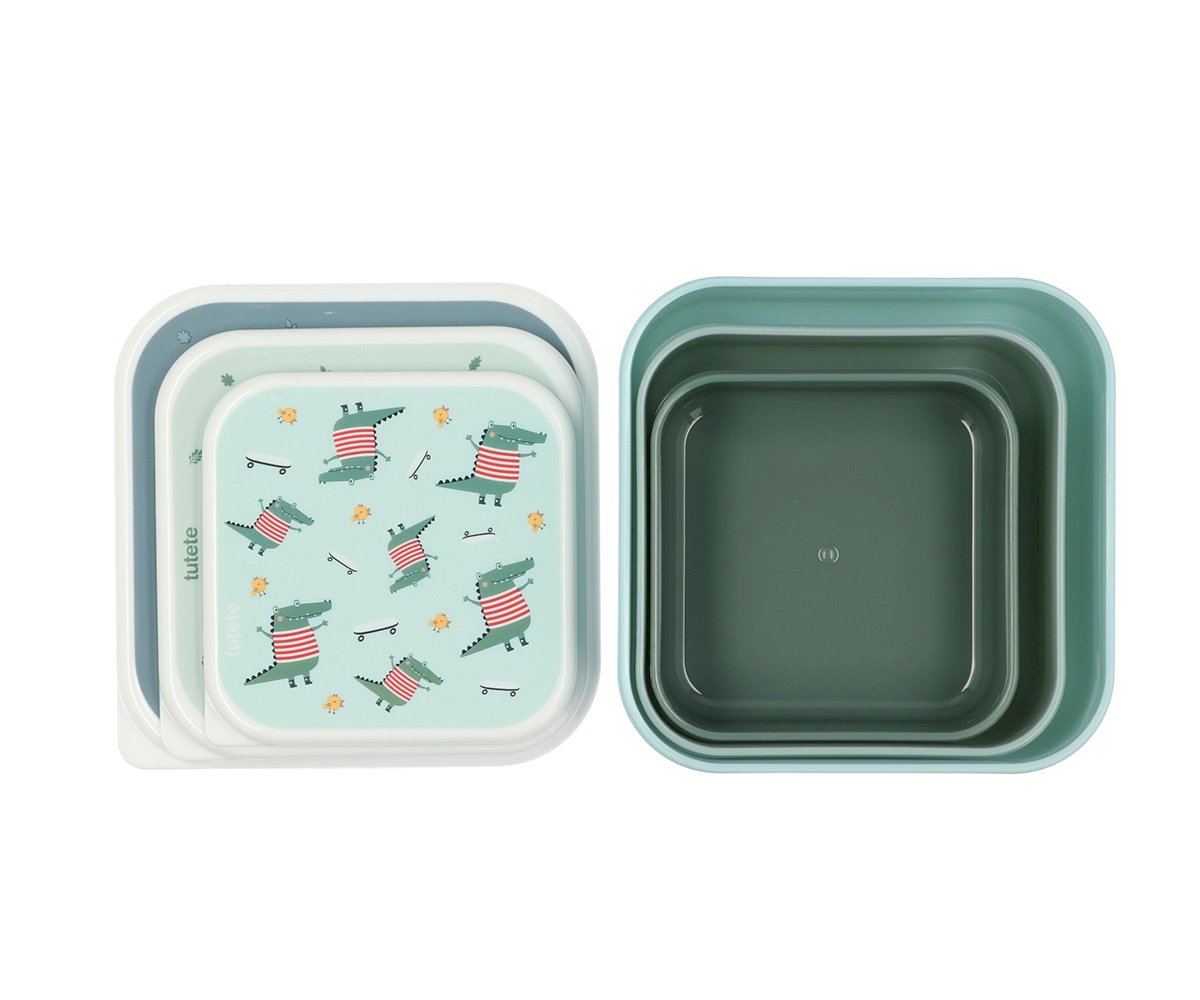 Set de 3 boîtes à lunch