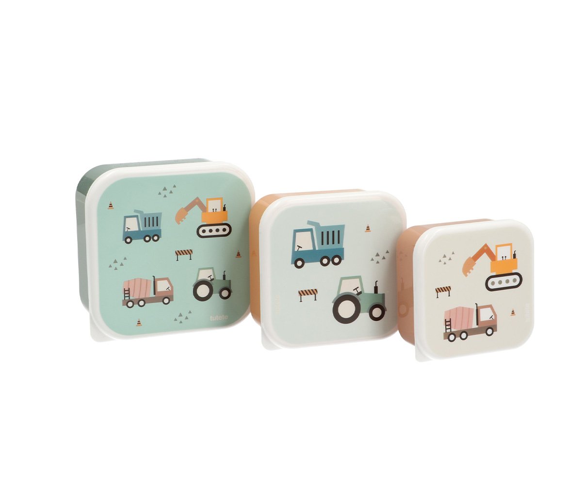 Set de 3 boîtes à lunch