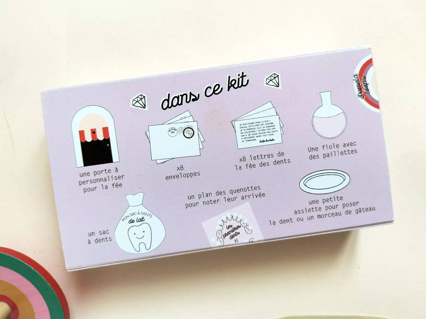 Kit dent de lait enfant : fée des dents