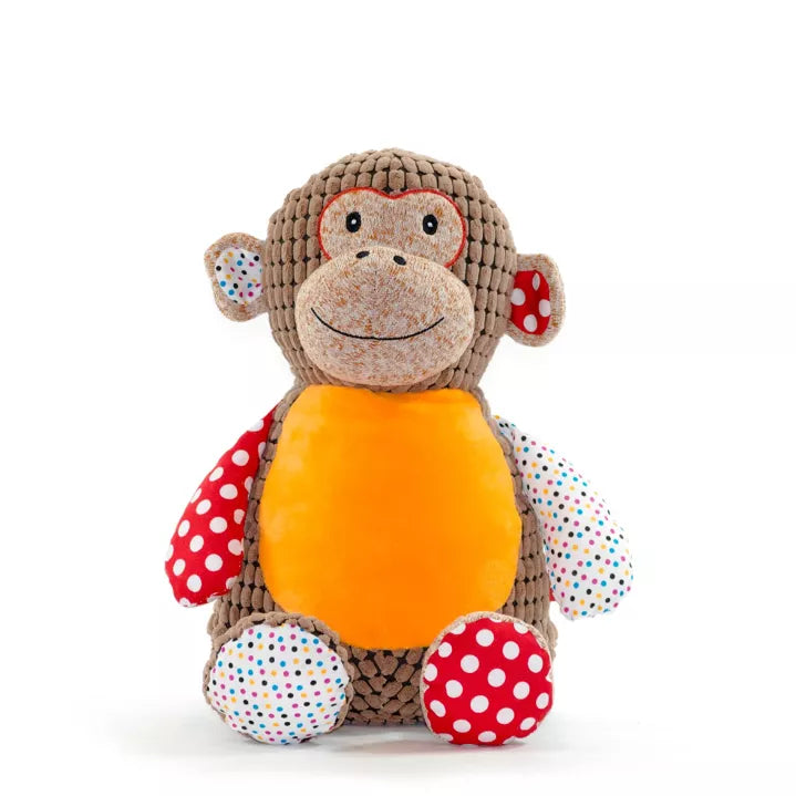 Peluche sensorielle singe