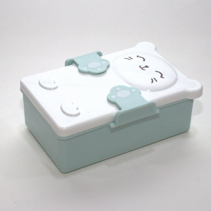 Boîte à goûter Chat menthe
