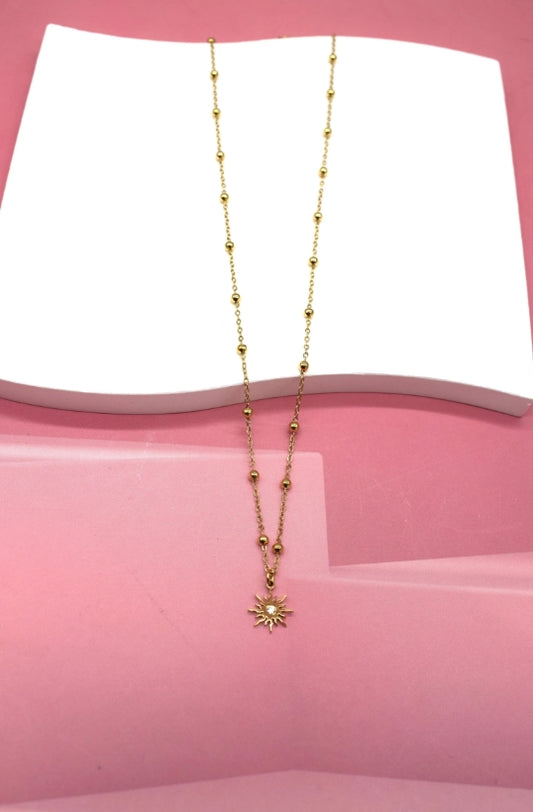 Collier en acier inoxydable éclat