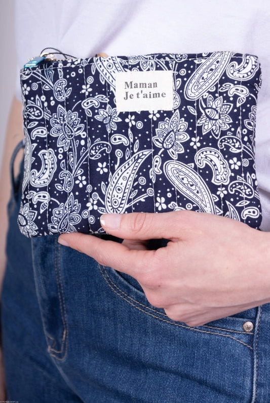 Pochette porte monnaie "Maman je t'aime"