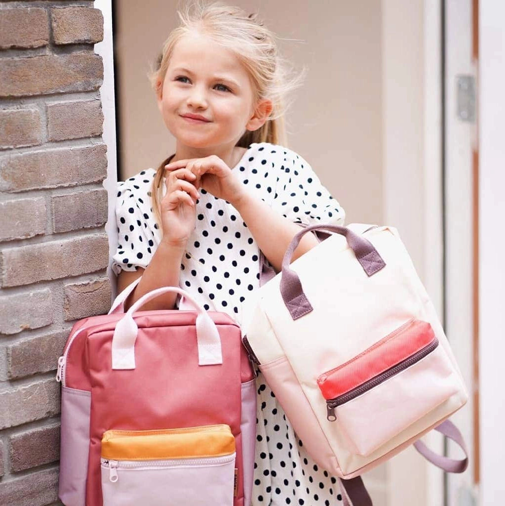 Sac à dos Colorblock – Sable Sensationnel