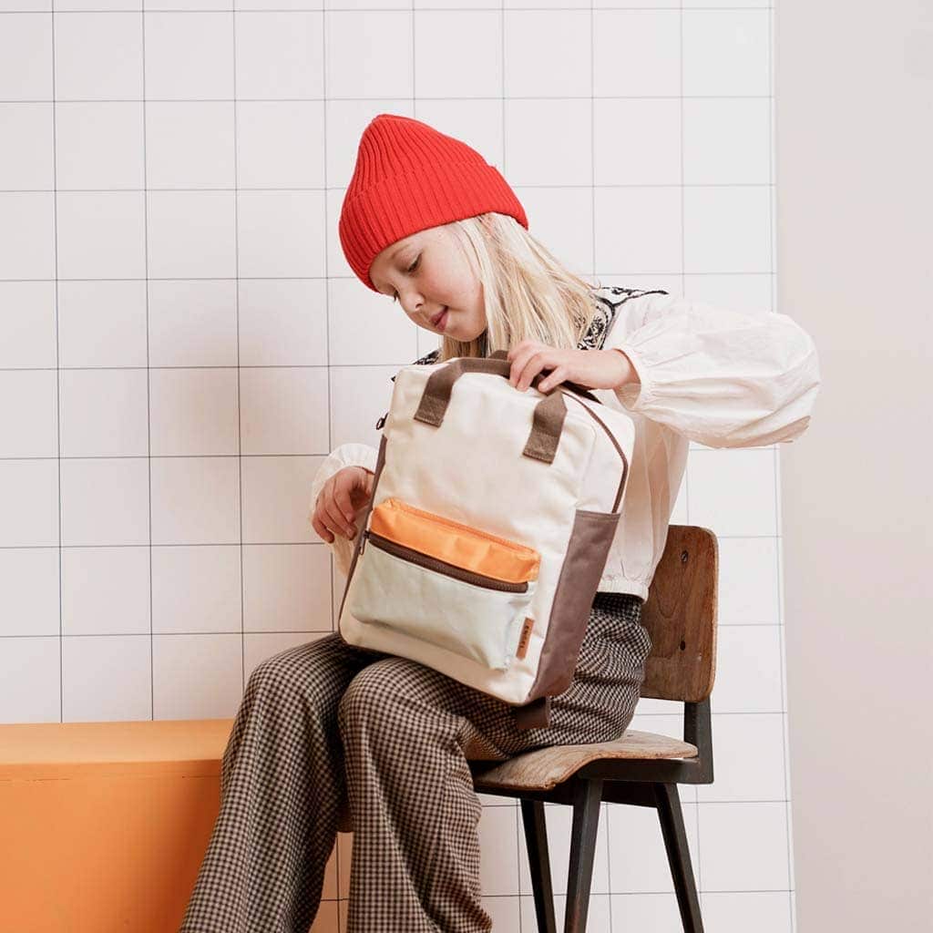 Sac à dos Colorblock – Toile Rocky